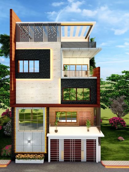 RJ Interiors & Architecture - Design & Build Services Modern Home Exteriors photo 51