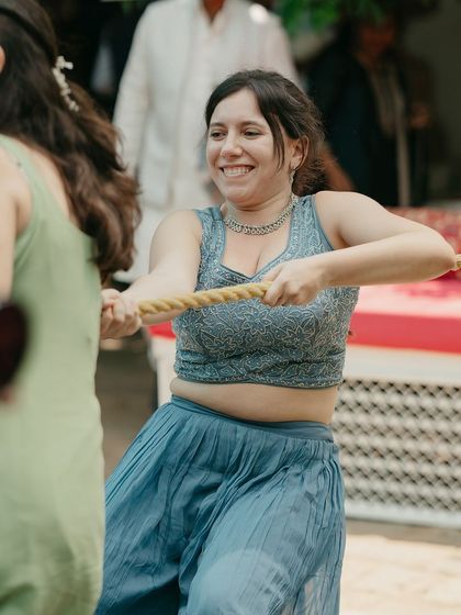 The Tales of Tradition - Wedding Planning & Design Dazzling Mehendi & Sangeet Nights photo 52