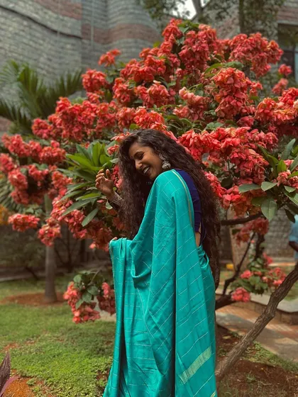 Enjoying the beautiful nature around me.