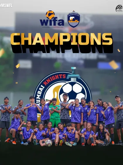 Officially the Queens of Maharashtra. This is the result of our comeback story, proving that belief and hard work always triumph.