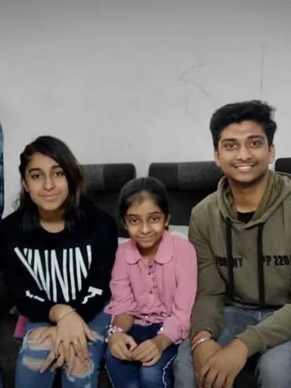 **Students from Sydney and Kolkata.** A picture capturing a special evening with our students from different corners of the world. This is what our global music community is all about.