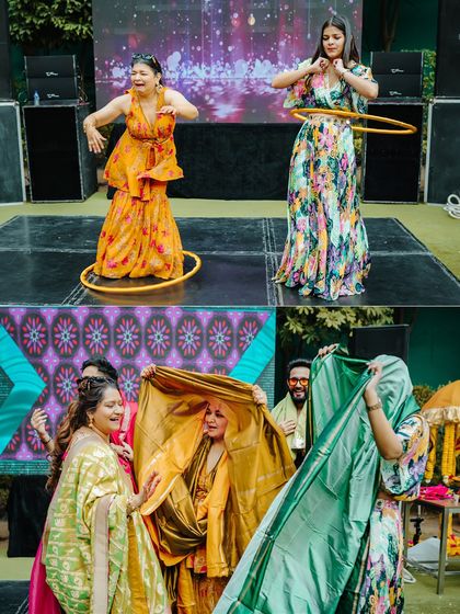 Vibrant Haldi Ceremonies photo 10