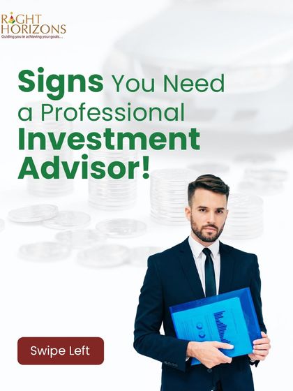 Are you uncertain about market fluctuations or lack clear financial goals? This carousel outlines the key signs that you may need a professional investment advisor to help you build a solid financial strategy.