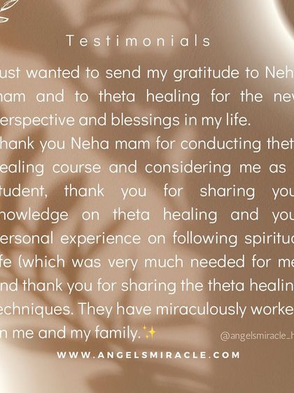 This wonderful feedback from a student highlights the core of my teaching. My goal is not just to share techniques, but to provide personal experience and guidance on living a spiritual life. It's amazing to see how these tools miraculously create positive shifts for students and their families.