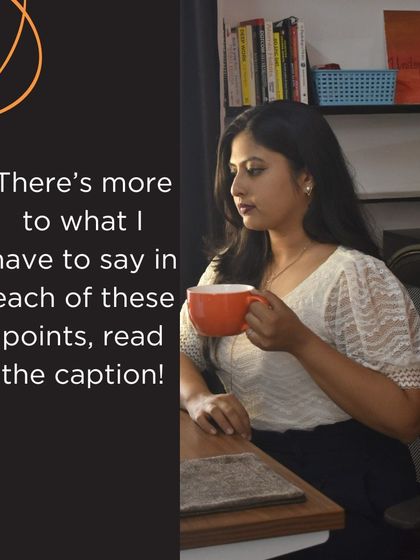 A prompt to read the full caption on my post about why copying industry leaders is a flawed strategy. There's more to each of these points.