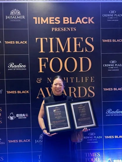 Another member of our wonderful team celebrating our win. These awards motivate us to continue delivering an elevated and authentic Japanese experience every single day.