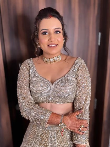 Glam Reception & Sangeet Looks photo 32