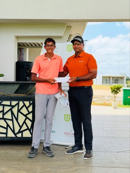Another proud winner at our WAGR event. These tournaments are a critical step for players aspiring to compete at the international level.