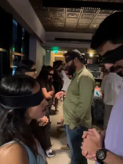 In a world where eyes can judge, we create spaces to connect on a deeper level. Our blindfolded events are about feeling the vibe, not just seeing it.