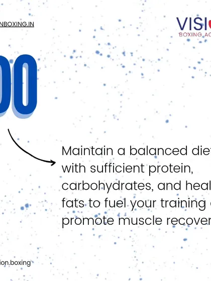 To fuel your training and promote muscle recovery, you must maintain a balanced diet. This includes sufficient protein for muscle repair, carbohydrates for energy, and healthy fats.