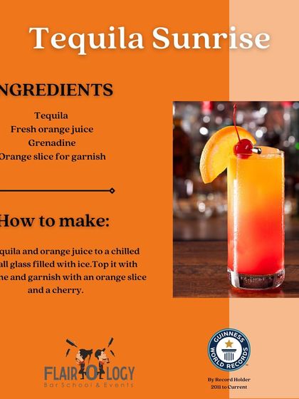 Flairology - Bartender Training & Certification Cocktail Recipes & Fun Facts photo 25