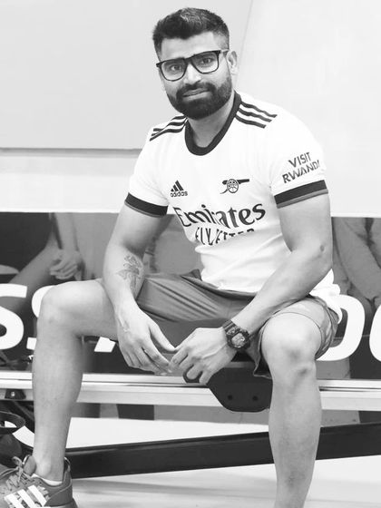 When you have a clear vision of your goal, it's easier to take the first step toward it. This is me, focused and ready.