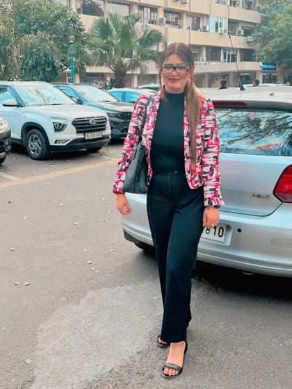 A positive mindset is key. Here I am at the Delhi High Court, focused on working for my clients and letting the law deliver results.