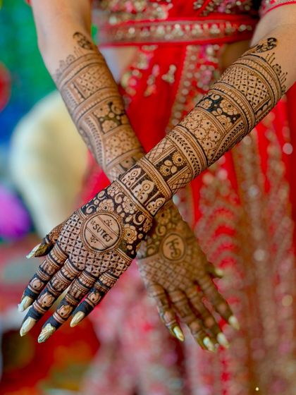 Mitali - Bridal Mehendi Custom Story & Portrait Mehendi photo 36