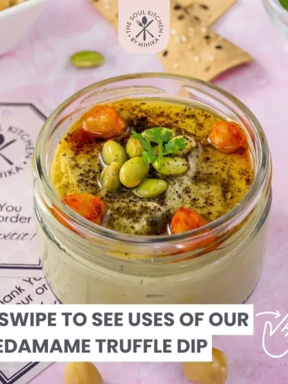 My Edamame Truffle Dip is incredibly versatile. This post kicks off a series showing all the creative ways you can enjoy it.