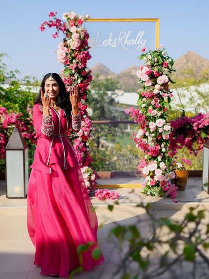 Vibrant Haldi & Mehendi Ceremonies photo 44