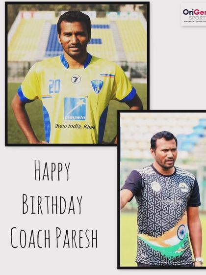 Celebrating Coach Paresh's birthday with a look back at his time as a professional player. His journey from player to coach serves as a powerful inspiration for our aspiring athletes.