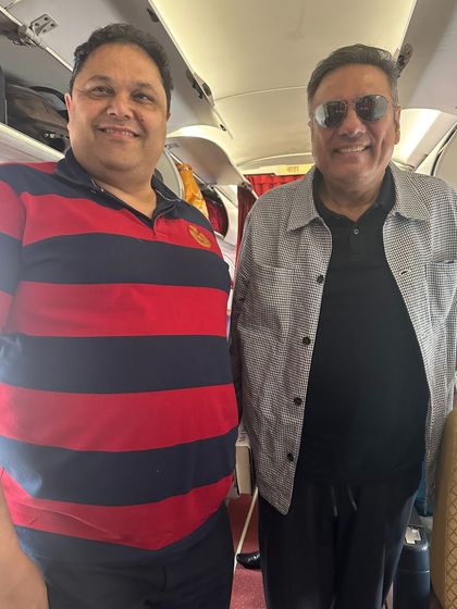 Another photo from my travels. Connecting with individuals from different professional backgrounds provides a broader perspective on life and work.