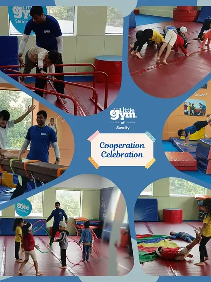 This is what instructor-led fun looks like. Our team guides children through cooperative games and activities on the parallel bars, balance beam, and mats, ensuring everyone is safe, engaged, and having a blast.
