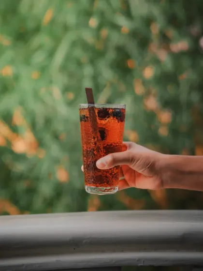 Lady Marmella, a drink that surprises you with sweet marmalade, citrus sparks, and a smooth kiss of vanilla. A curious little escape.