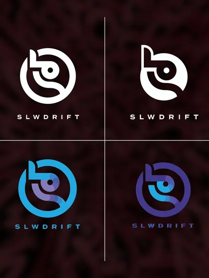 The official logo for Slw Drift. This marked a new chapter for my collective, giving us a visual identity to match our mission of pushing music culture forward.