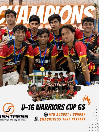 Our U-16 team crowned champions of the Warriors Cup 6s after a dominant tournament performance.
