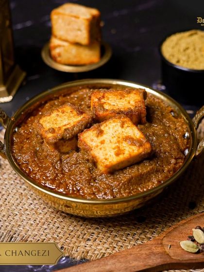 Another look at our indulgent Paneer Changezi, a perfect blend of spices and creamy goodness that takes your taste buds on a royal journey.