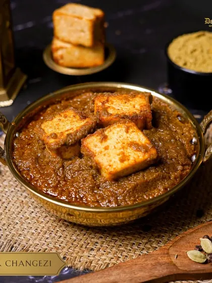 Indulge in the rich and flavorful delight of our Paneer Changezi, a royal journey for your taste buds.