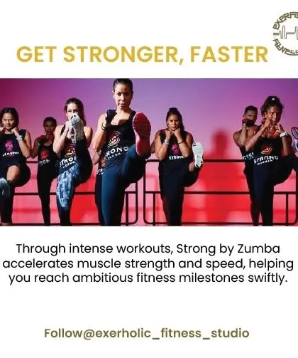 Get stronger, faster. The intense, progressive nature of Strong by Zumba helps you accelerate muscle strength and speed, allowing you to hit ambitious fitness milestones.
