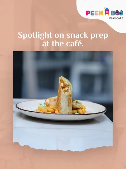 Our freshly rolled and grilled wrap is a perfect snack for active kids. Served with a side of golden fries, it's a balanced and delicious meal that's easy for little hands to hold and enjoy.