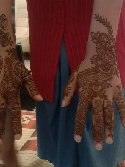 Fouzia Ahmed - Party & Festive Mehendi Stylish Indo-Arabic Designs photo 13