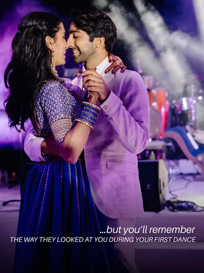 You'll remember the way they looked at you during your first dance. This intimate moment, filled with love and connection, is what we strive to create for every couple.