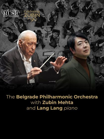 The official announcement for Lang Lang's return to Mumbai, performing Beethoven’s “Emperor” Concerto as part of the landmark celebration of Maestro Zubin Mehta’s 90th birthday.