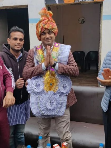 A moment of gratitude as I accept the honor and support from my colleagues from Taoru.