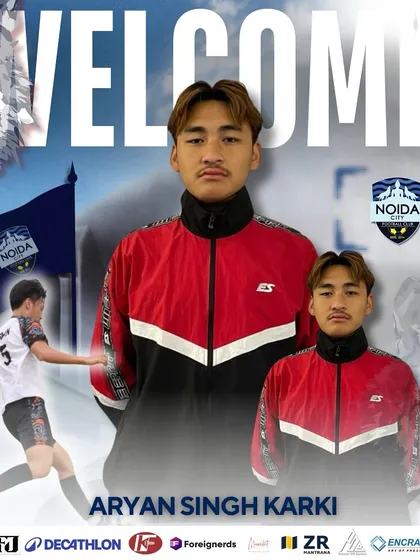 Announcing our new defensive signing, Aryan Singh Karki. Welcome to the pack.