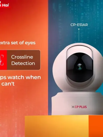 Our CP Plus cameras with Crossline Detection act as a virtual tripwire. You can set a line in the camera's view and receive an instant alert on your phone if anyone crosses it, allowing you to act fast.