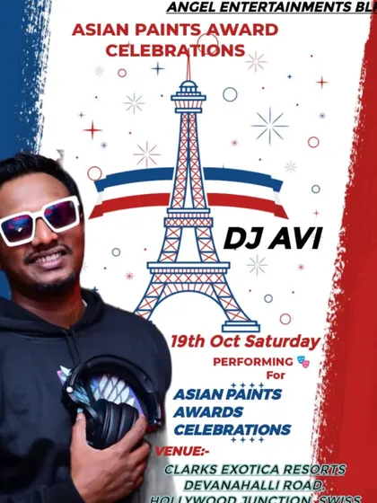 I have the experience to handle major corporate functions, providing professional and high-energy DJ services for clients like Asian Paints at their awards celebration.