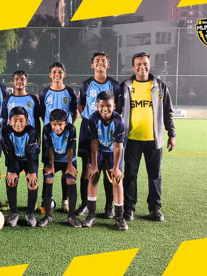Our team celebrating a 3-0 win against United Football Academy, a result of unstoppable teamwork and individual brilliance.