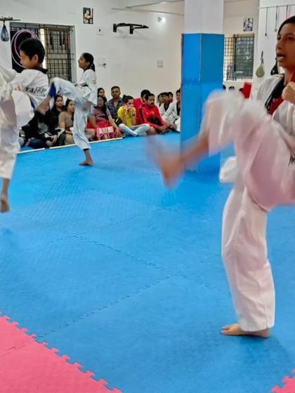 CTA Taekwondo & Fitness Clubs - Taekwondo for Kids & Teenagers Dynamic Kicking & Sparring Drills photo 54
