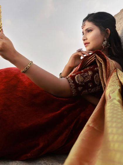 Outdoor Half-Sarees (Langa Voni) photo 33