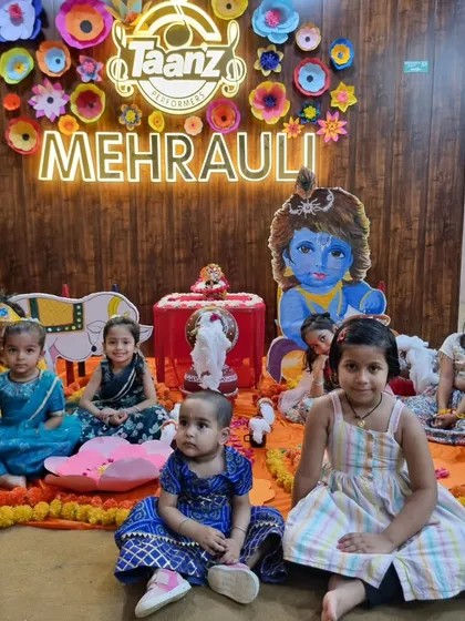 More happy faces from our Janmashtami event. We love creating a space where children can learn about festivals and traditions in a fun, interactive way.