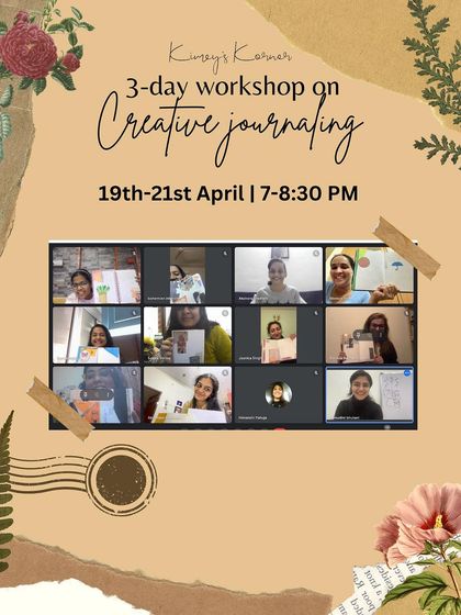 Join our three-day creative journaling course and discover how it can be a powerful tool for self-care and mental well-being. It's a creative kickstart for anyone looking to explore their artistic side.