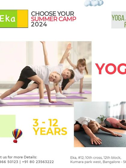 Find calm, flexibility, and fun in our Yoga camp with Ricky. We use theme-based stories to make yoga an engaging and joyful practice for kids.