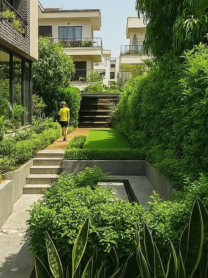 Lush Farmhouse & Villa Landscapes photo 7