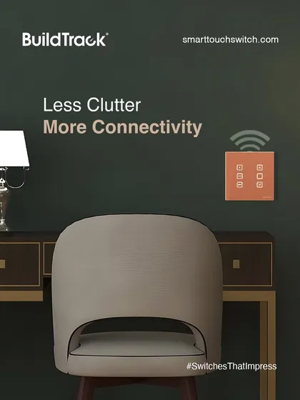 Less is more. A cluttered wall robs a space of its elegance. Inspired by this, our Wi-Fi switches feature a minimalistic design and neutral tones that blend easily for a beautiful look.