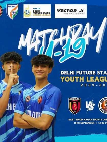 Matchday 2 for our U-19 team in the HCL Delhi Future Stars Youth League.