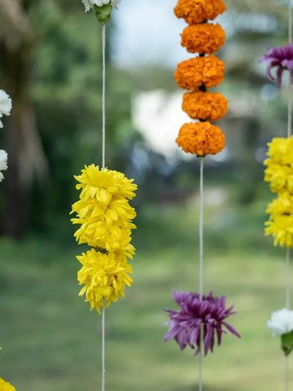 Vibrant Haldi & Mehendi Functions photo 66