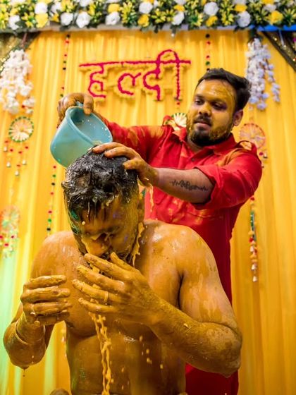 Fine9 Photos & Films - Wedding Photography & Film Joyful Haldi Ceremonies photo 6