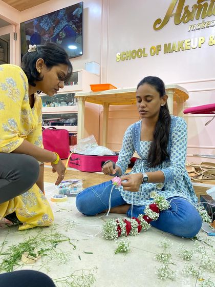 Asmitha Makeover Artistry - Professional Beauty Artist Courses The Complete Artist: Saree Draping, Photography & Styling photo 12