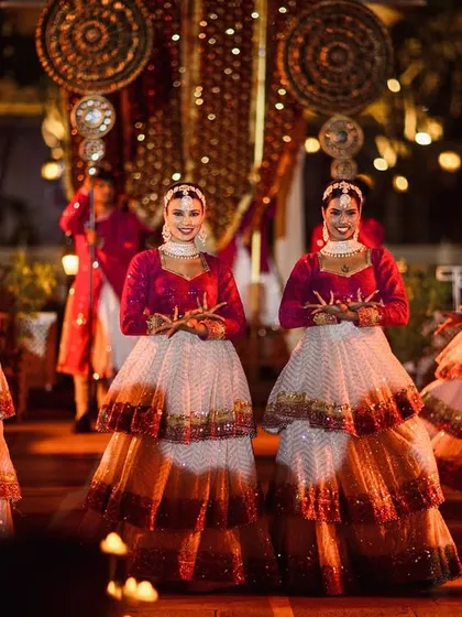A palace wedding is incomplete without a touch of authentic royal entertainment. I arrange for traditional Rajasthani folk dancers and musicians to welcome guests, immersing everyone in the rich cultural heritage of the land.